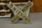 Railroad crossing single sided reflective sign
