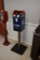 U.S. Postage Coin Operated Stamp Machine on Base