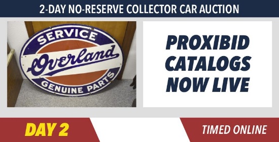 Day 2, Ring 1: Collector Car & Memorabilia Auction