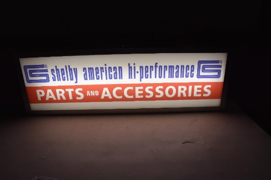 Shelby High Performance light up single sided sign (plexiglass face)