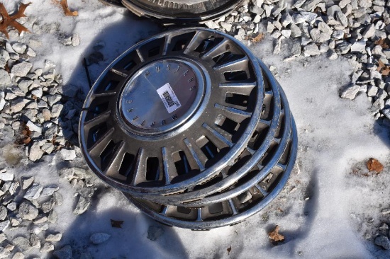 (4) Mustang Hubcaps