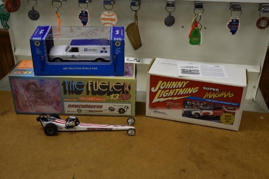 (3) Die Cast Cars