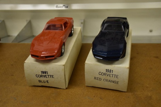 (2) 1981 Corvette