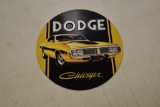Dodge Charger single sided embossed sign 