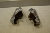 (2) automotive chrome bumpers