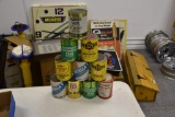 (10) Composite oil cans (full)