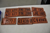 1969 Illinois license plates