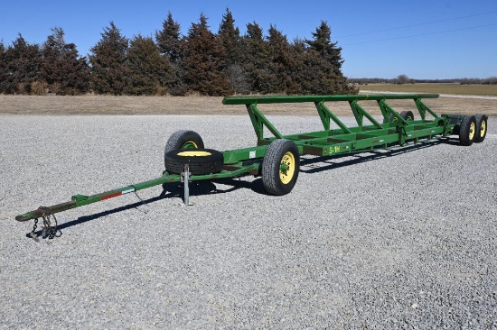 Shop built 32' head cart