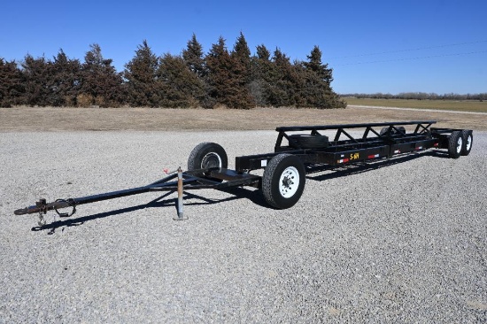 Shop built 30' head cart
