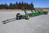 Shop built 32' head cart