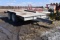 Shop built 13' flatbed trailer