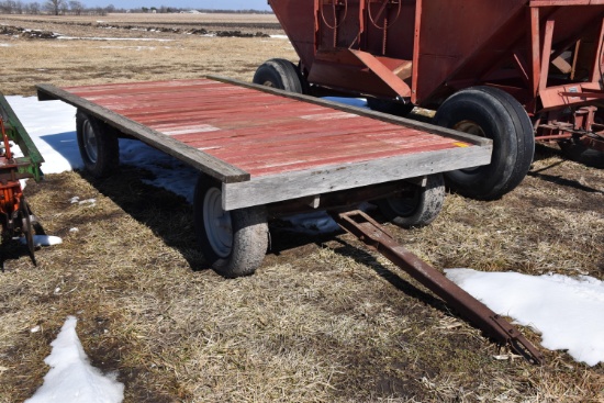 7'x14' hay rack on running gear