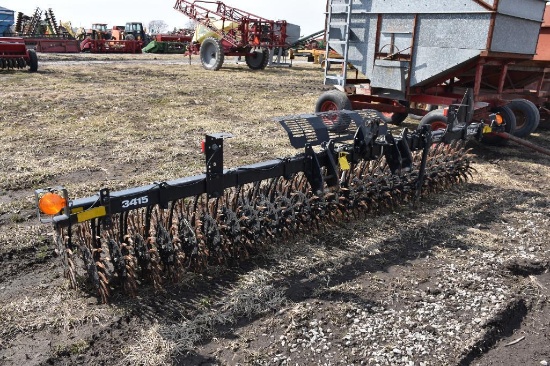 Yetter 3415 15' 3-pt. rotary hoe