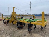 Shop built 10 shank 3-pt. manure applicator