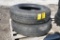 (2) 295/75R22.5 tires