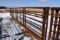(2) 24' Free standing pipe gates w/ 8' swing gate