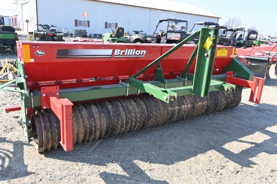 Brillion SSP-10 10' 3-pt. seeder