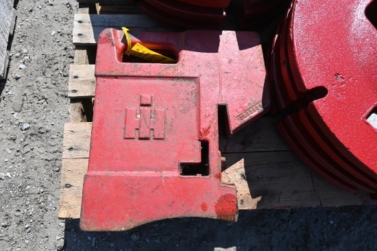 (2) International suitcase weights