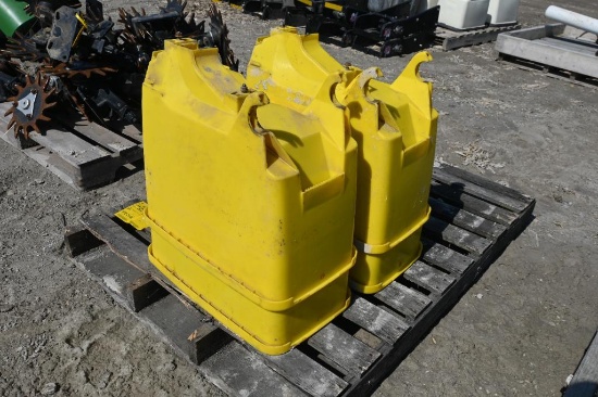 (4) John Deere 7000 planter boxes