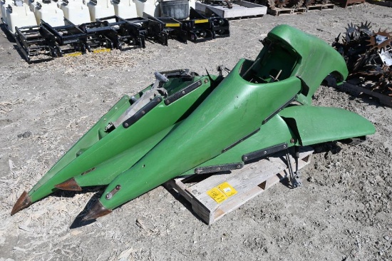 (3) Snouts off John Deere 612C head