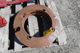 (2) International wheels weights
