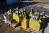 (12) John Deere 1.6 bu. seed boxes off of a 2013 JD 1770 planter