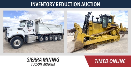 No-Reserve Inventory Reduction Auction - Sierra