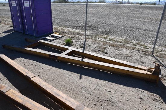 18' boom for pipe layer