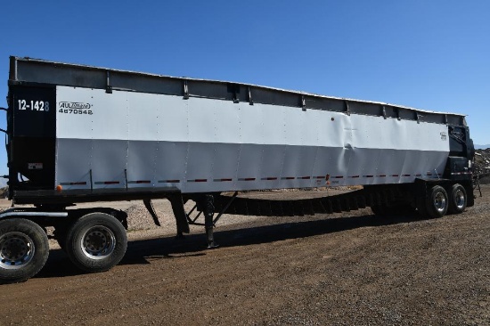 2012 Aulick live bottom trailer