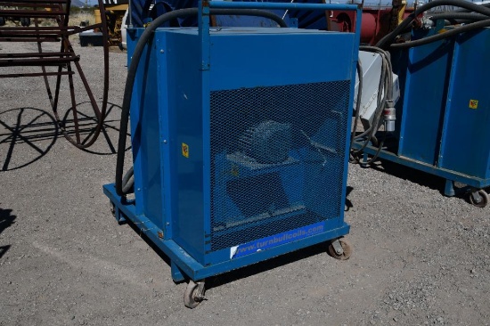 Turnbull 36" self-contained heat exchanger on cart