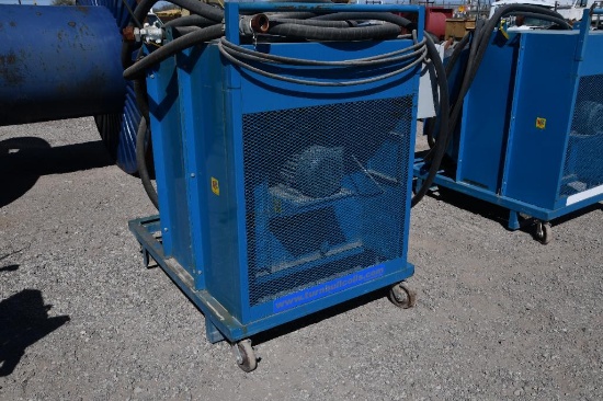 Turnbull 36" self-contained heat exchanger on cart