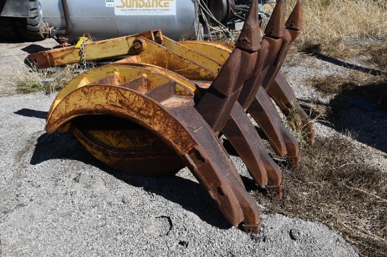6' excavator grapple bucket