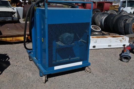 Turnbull 36" self-contained heat exchanger on cart