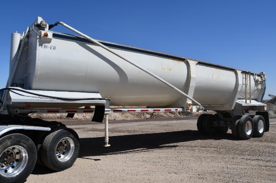 2009 Ranco 38' frameless dump trailer