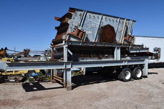 1992 Seco 3616 6'x16' vibrating incline screen
