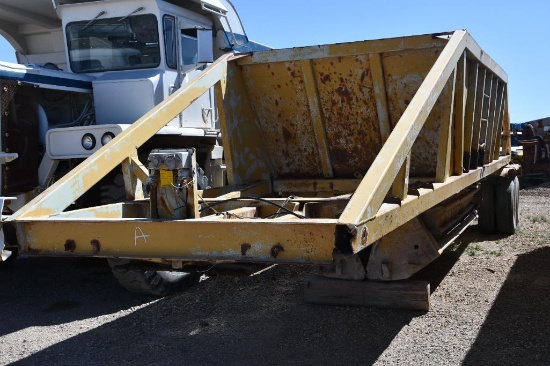 1984 Spartan 40' belly dump trailer