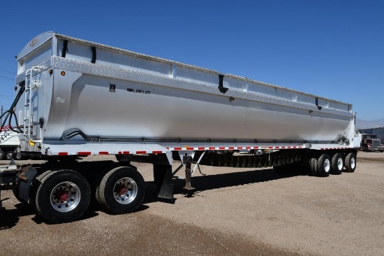 2012 Trail King 52' live bottom trailer