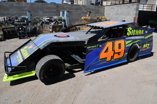 Number 49 X-mod dirt track car