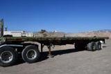 2004 Fruehauf 40' flatbed trailer