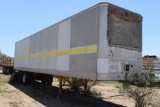 1979 Fruehauf 44' van trailer