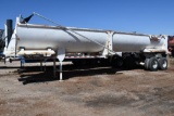 2004 Wes-Tex 36' frameless dump trailer