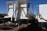 1997 Load King 37' frameless dump trailer