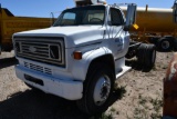 1986 Chevrolet single axle truck