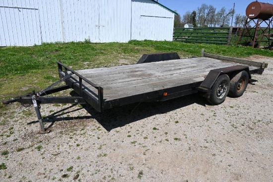 18' flatbed trailer