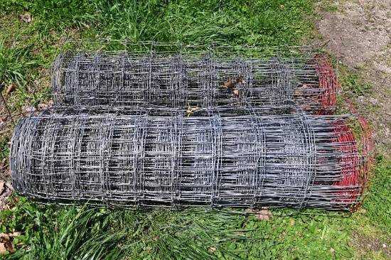 4' woven wire fencing