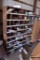 Large wooden organizer of marine parts