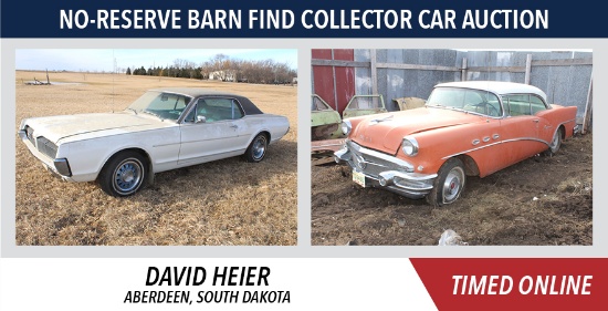 No-Reserve Barn Find Collector Car Auction - Heier