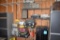 Large quantity of organizers stocked with hardware