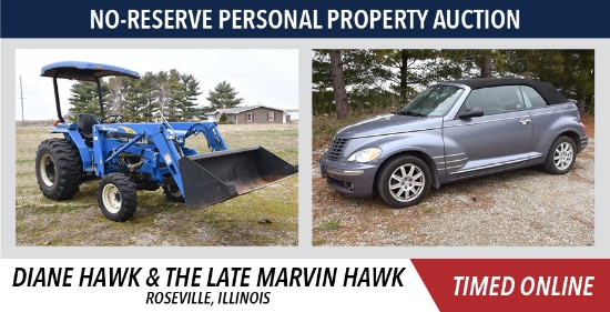 Ring 2: No-Reserve Personal Property Auction -Hawk