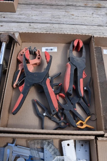 Assortment of pressure clamps